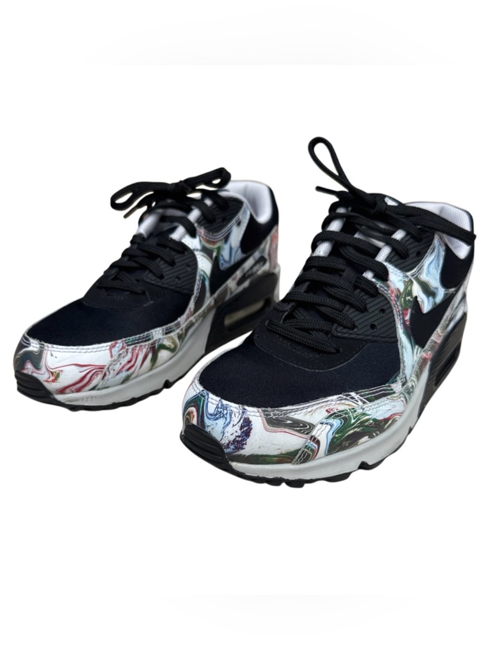 Nike Air Max 90 Women's MRBL “Marble Dye” Sneakers - Size 7 - Picture 10 of 11